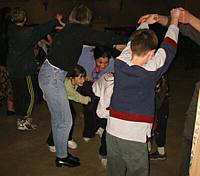 Passing through the tunnel