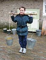 Carrying water to the wash tubs