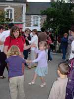 Dancing at the Fest Noz