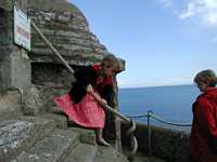 The top of the tower isn't what you'd call handicapped accessible