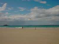 It did clear up briefly