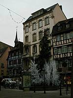 The historic center of town