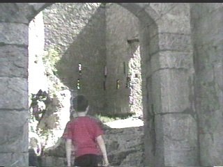 And the attackers are greated with arrow slits