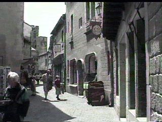 A nice wide street for the occasional VW Golf.