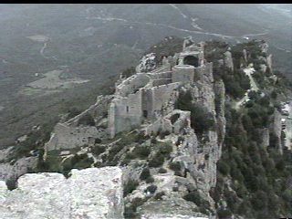 The remains of complex defenses.