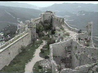 Controlling the top of the ridge.