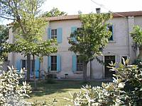 Our gite, as seen from the garden