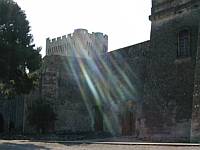 Bright sun and history