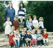 My first class in France