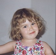 Smiling for "Mr. Frizio"