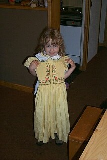 'I will be beautiful in this!'