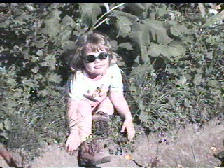 It's not always easy being small on a narrow trail