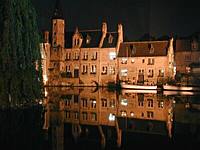 Beautiful reflections on a still evenings