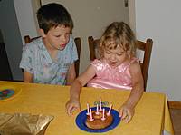 Happy Birthday Juli!  Your present is under your plate?  A new bike!