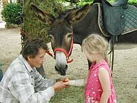 Juli says thankyou after a ride.