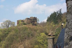 Remains of an attacking fortress from 1335