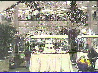 Decorations in the mall