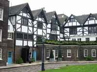 The Royal residence inside the Tower under constant guard