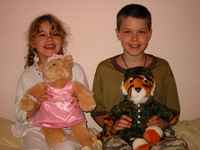 Two new family members and two proud parents