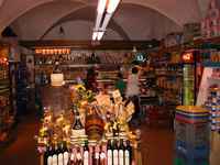 A small local grocer located on the city square